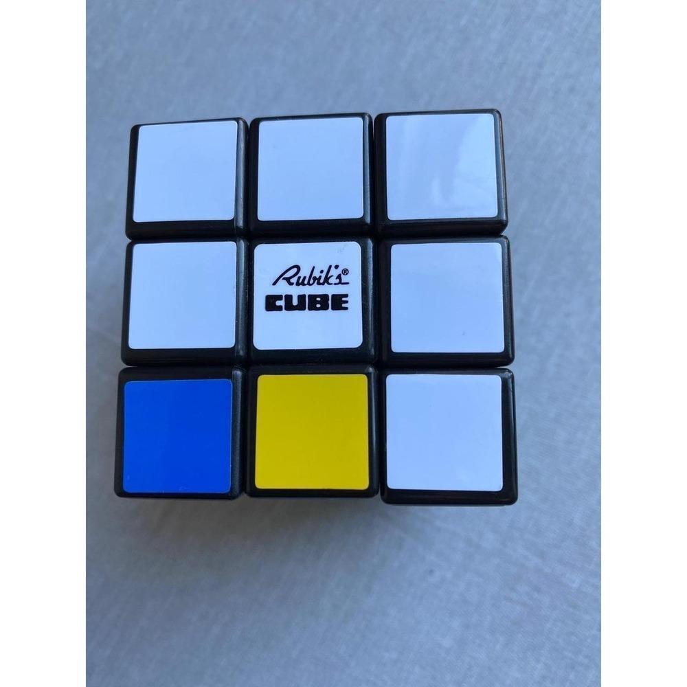 Vintage Rubik's Cube Plastic Toy Puzzle sku6